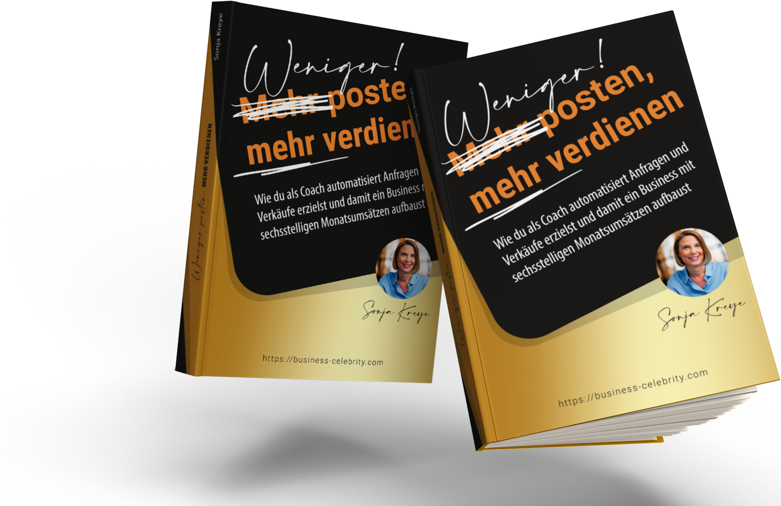 Sonja Kreye Buch Weniger posten mehr verdienen im Online-Coaching-Business